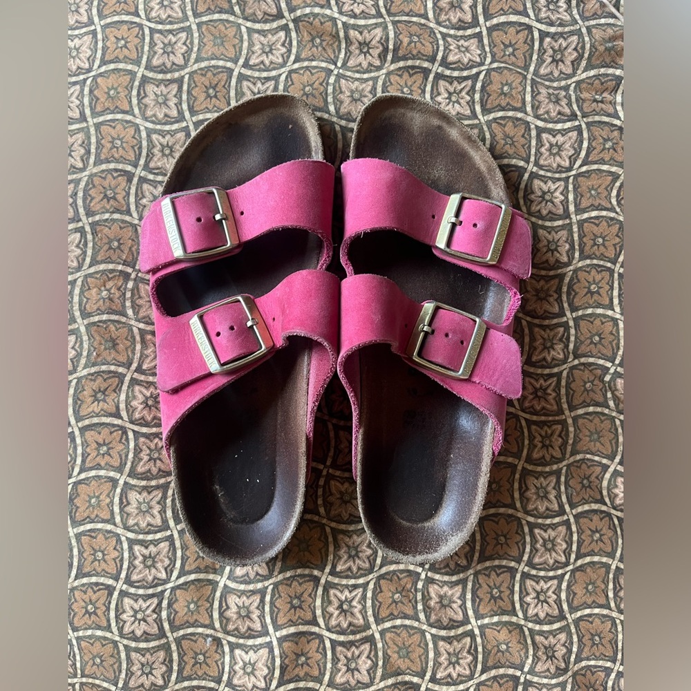 Pink Birkenstocks